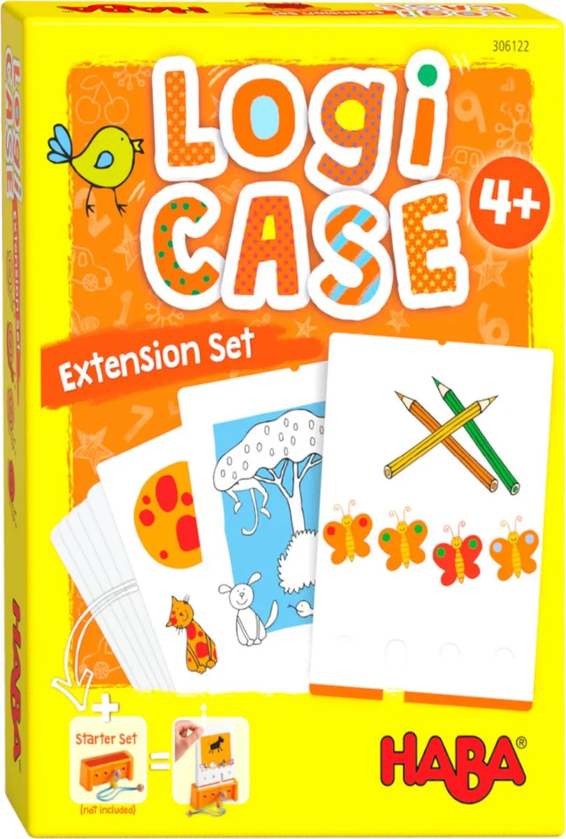 Haba Denkspel LogiCASE Uitbreidingset Dieren 4+ - 1 Stuks
