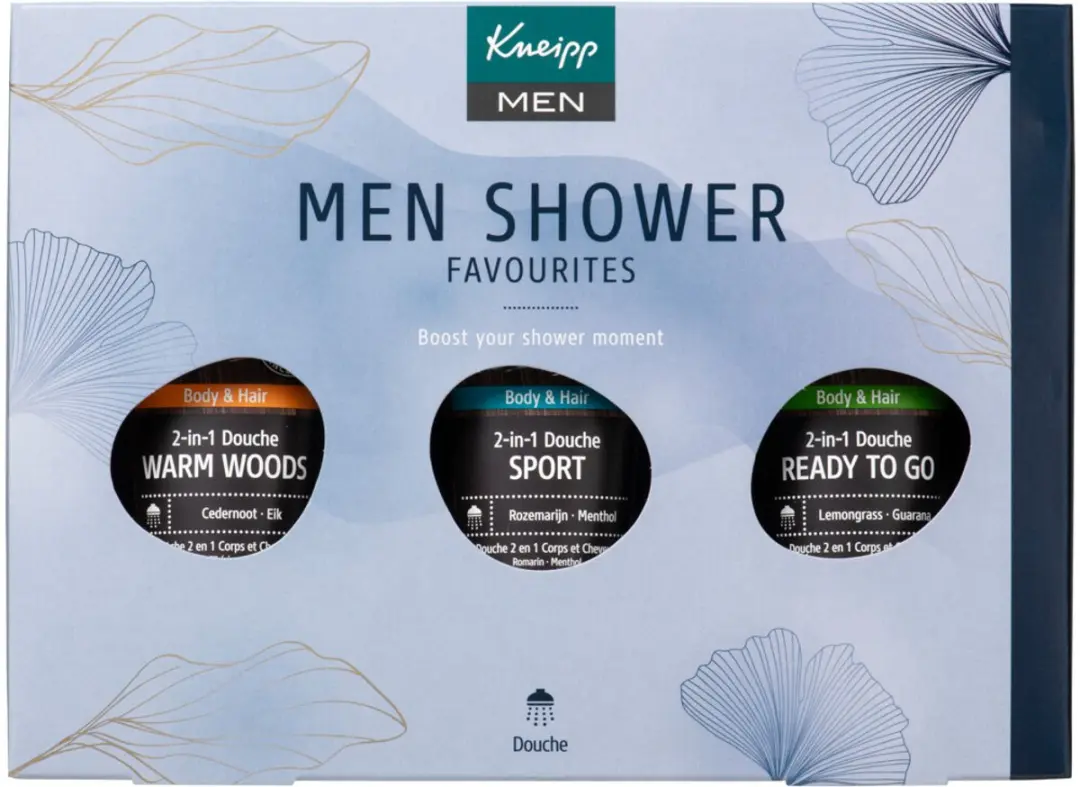Kneipp Men Shower Favourites Geschenkset - 6 Stuks