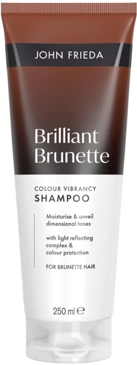 John Frieda Brilliant Brunette Shampoo 250ml - 6 Stuks