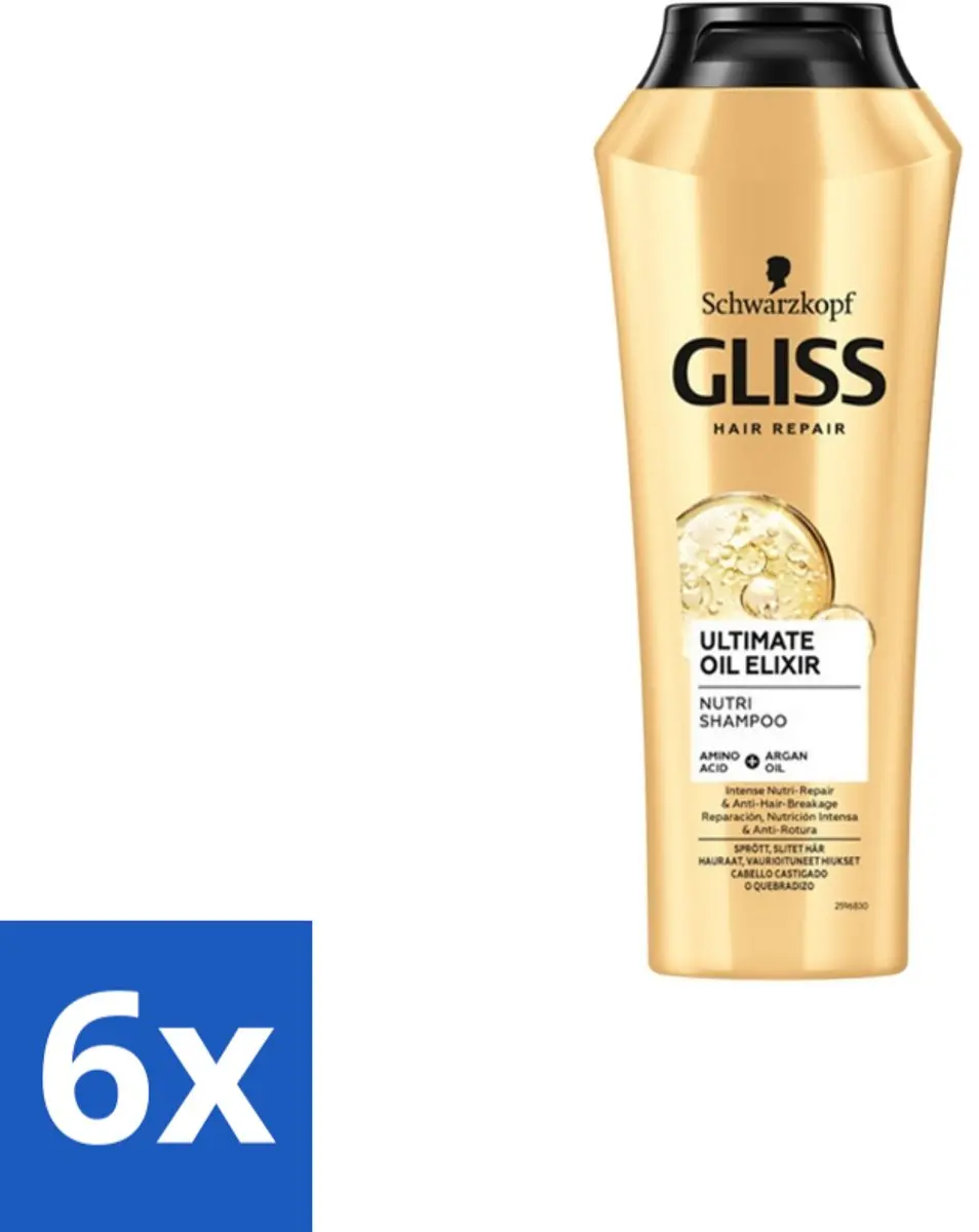 Gliss Kur Ultimate Oil Elixir Shampoo 250ml