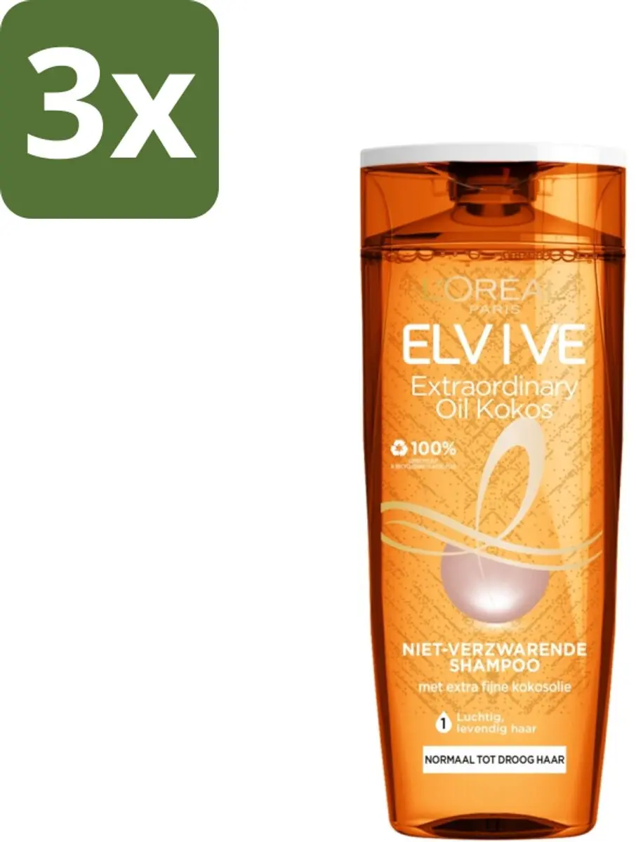 L'Oréal Paris Elvive Extraordinary Oil Shampoo Kokosolie 750ml