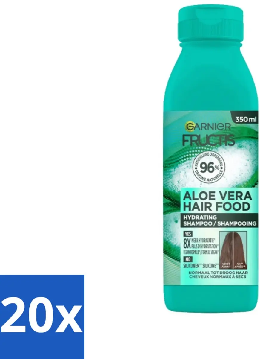 Garnier Fructis Hair Food Aloe Vera Shampoo 350ml