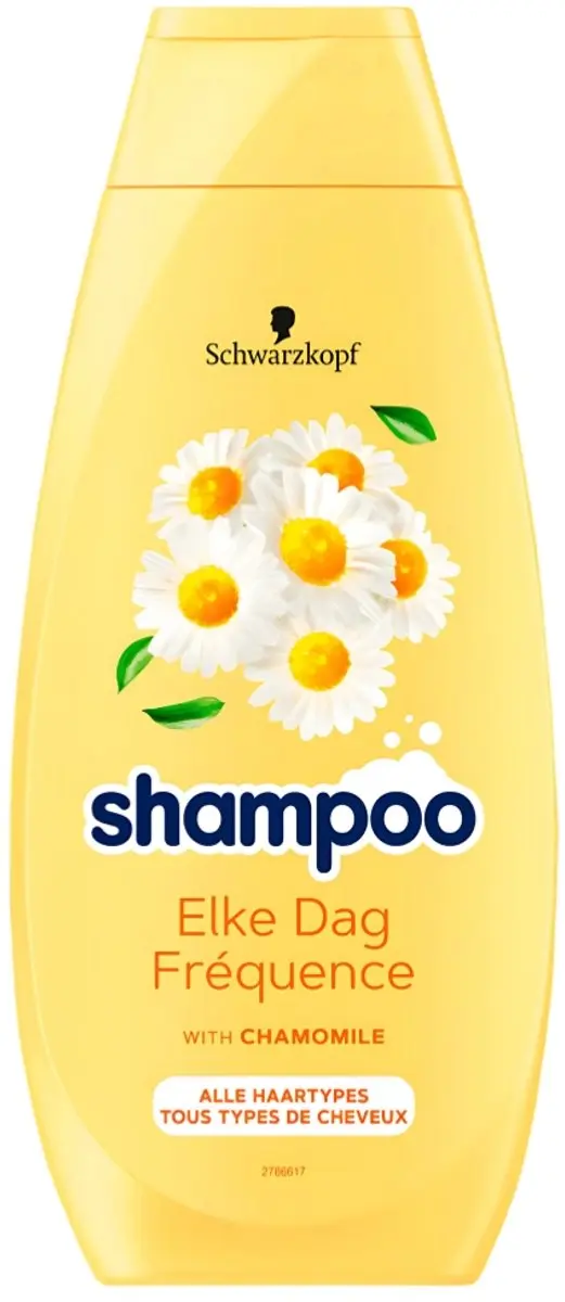 Schwarzkopf Shampoo Elke Dag Kamille 400ml - 3 Stuks