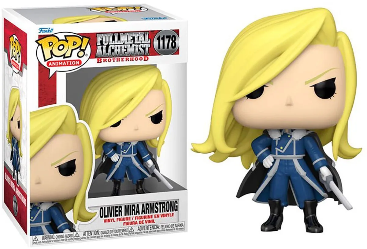 Funko POP! Fullmetal Alchemist Olivier Armstrong - Multicolours