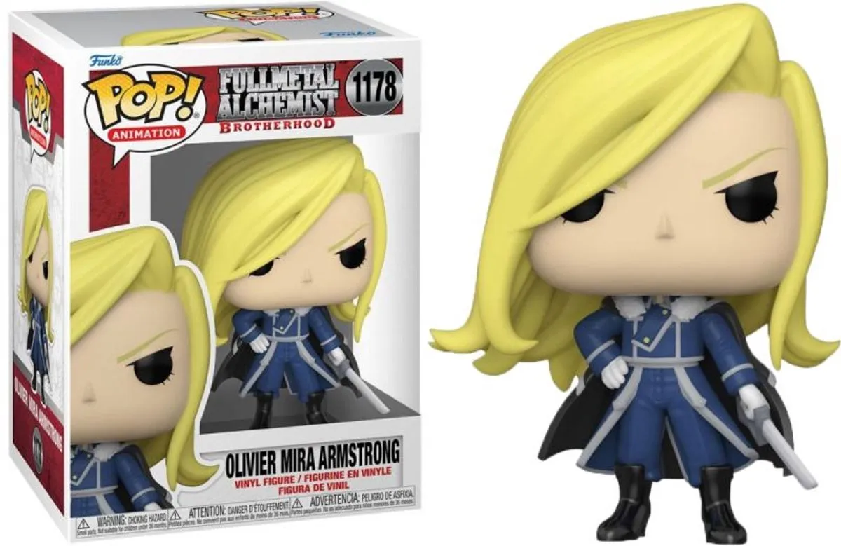 Funko POP! Fullmetal Alchemist Olivier Armstrong - Multicolours