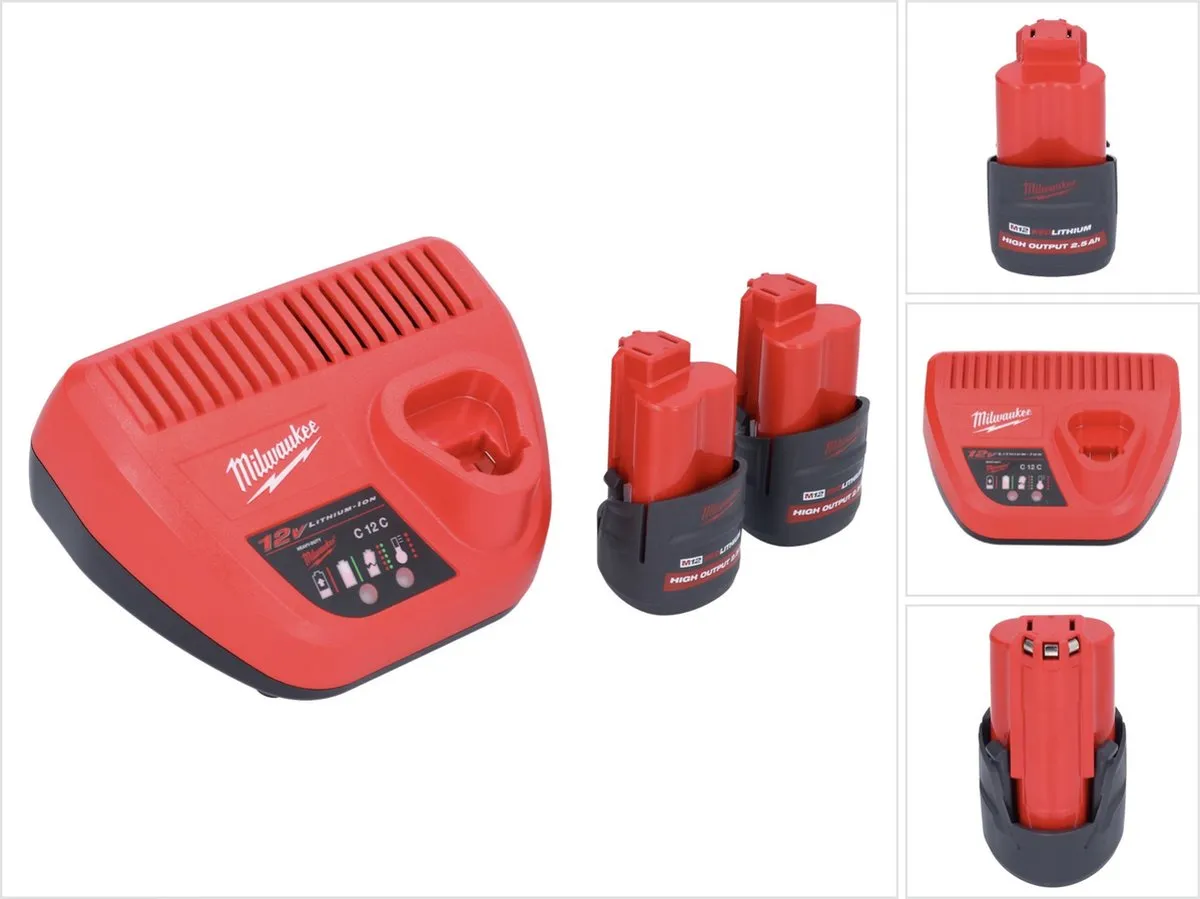 Milwaukee M12 HNRG-252 Starter Set