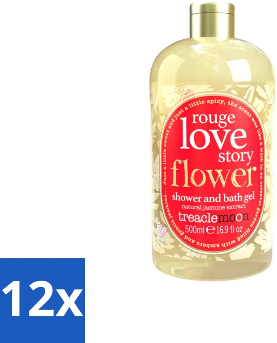 Treaclemoon Rouge Love Story Bad- & Douchegel 500ml