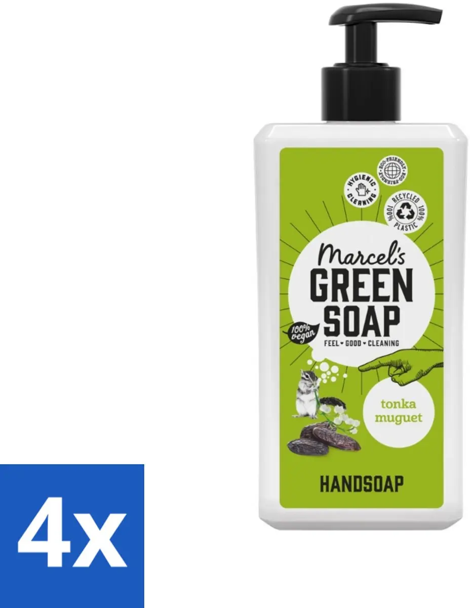 Marcel's Green Soap Handzeep Tonka & Muguet 1000ml