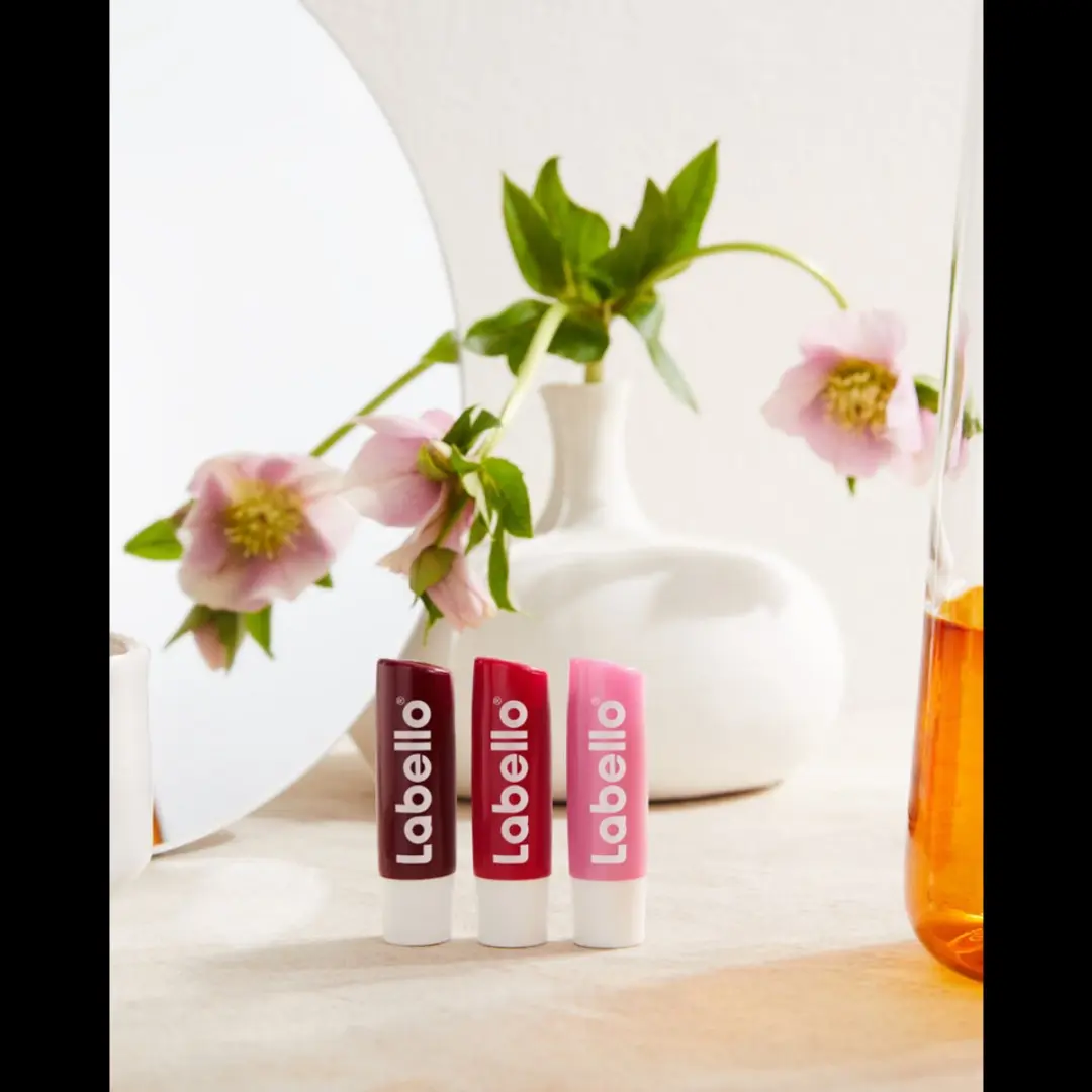 Labello Soft Rosé Lippenbalsem 14g - 3 Stuks