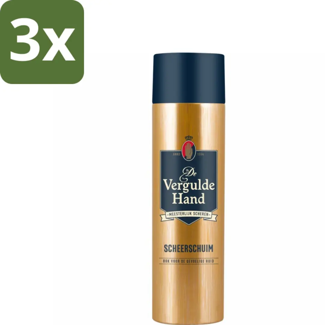 Vergulde Hand Scheerschuim 250 ml