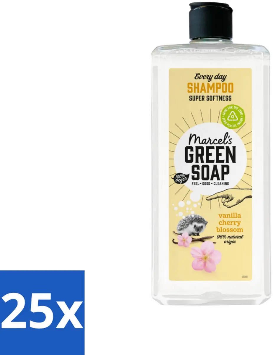 Marcel's Green Soap Every Day Shampoo Vanilla & Cherry Blossom 300ml