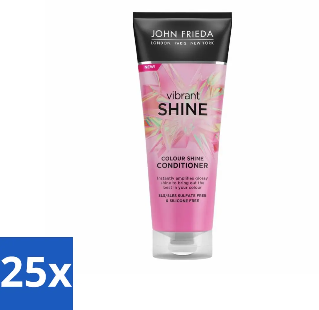 John Frieda Vibrant Shine Colour Conditioner 250ml