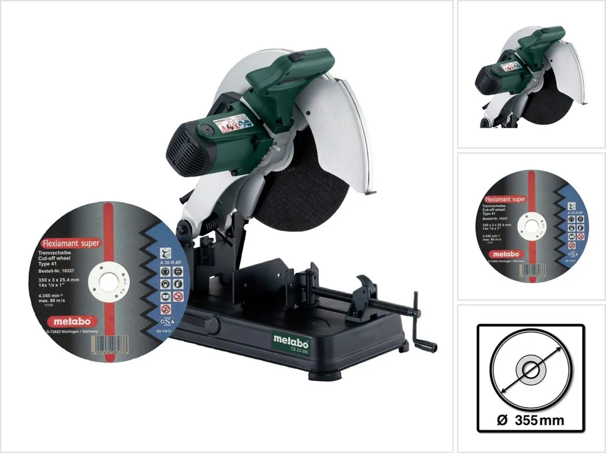 Metabo CS 23-355 Metaal Afkortzaag 2300W - 355mm