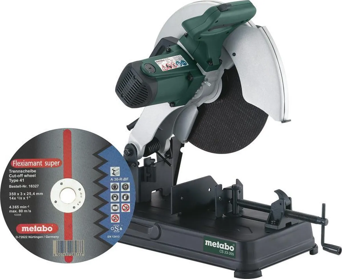 Metabo CS 23-355 Metaal Afkortzaag 2300W