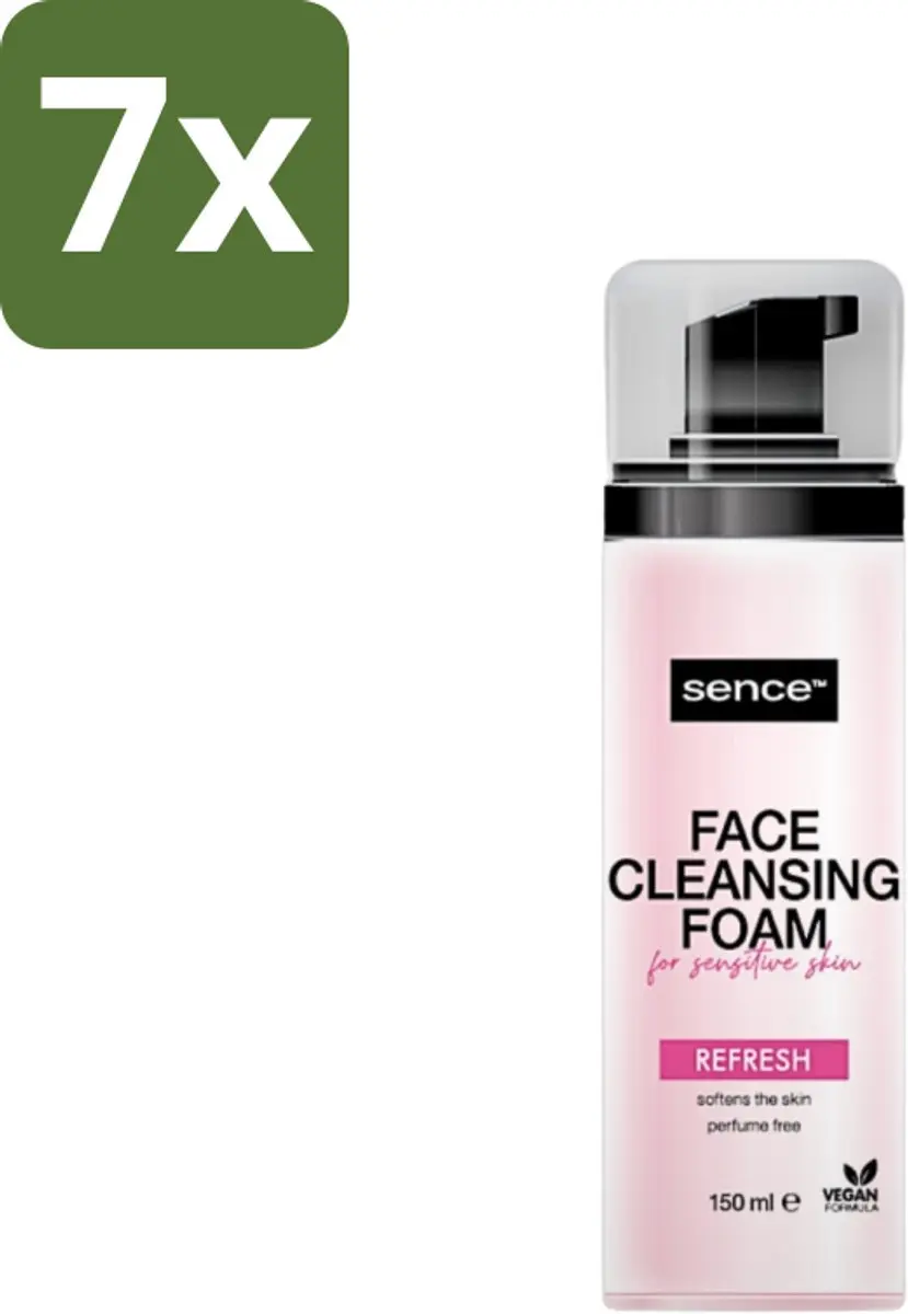 Sence Gezichtsreiniger Foam 150ml - 7 Stuks