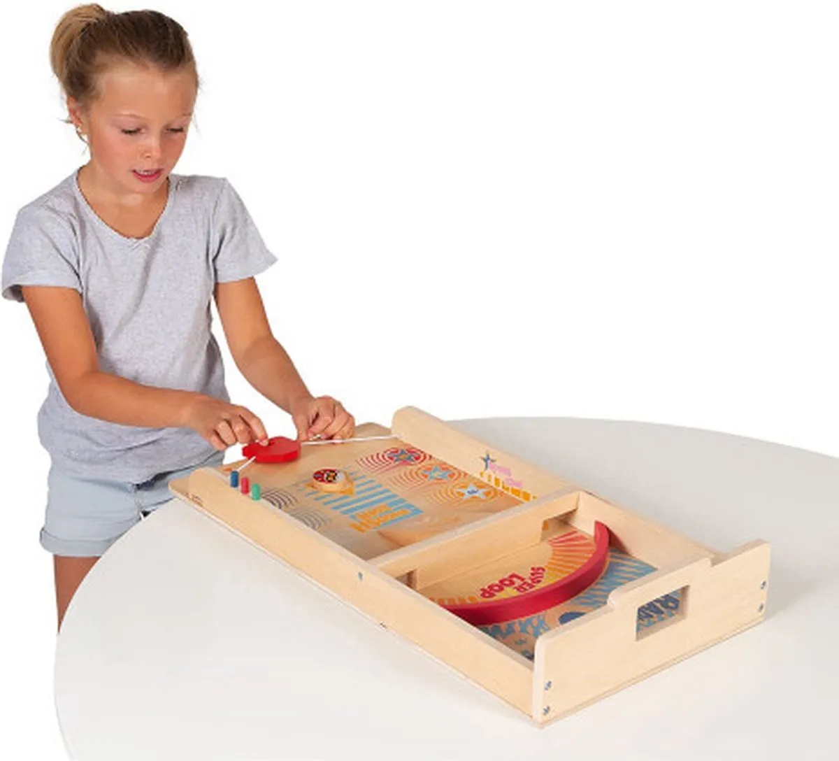 Janod Houten Schuifbak 370021 - Multikleur - afbeelding 4 van 6