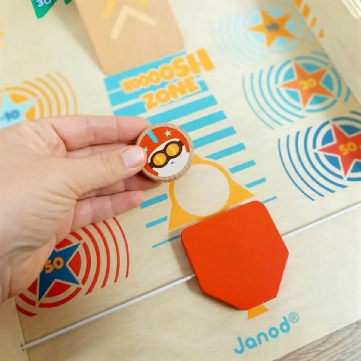 Janod Houten Schuifbak 370021 - Multikleur - afbeelding 3 van 6