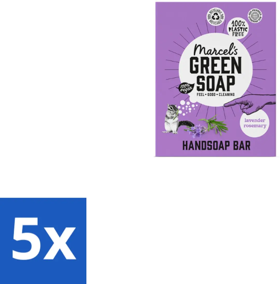 Marcel's Green Soap Handzeep Bar Lavendel & Rozemarijn 2500ml