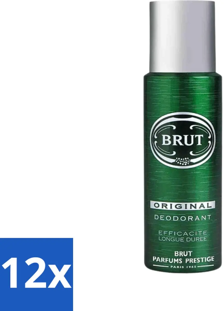 Brut Deospray Original 200ml - 12 Stuks