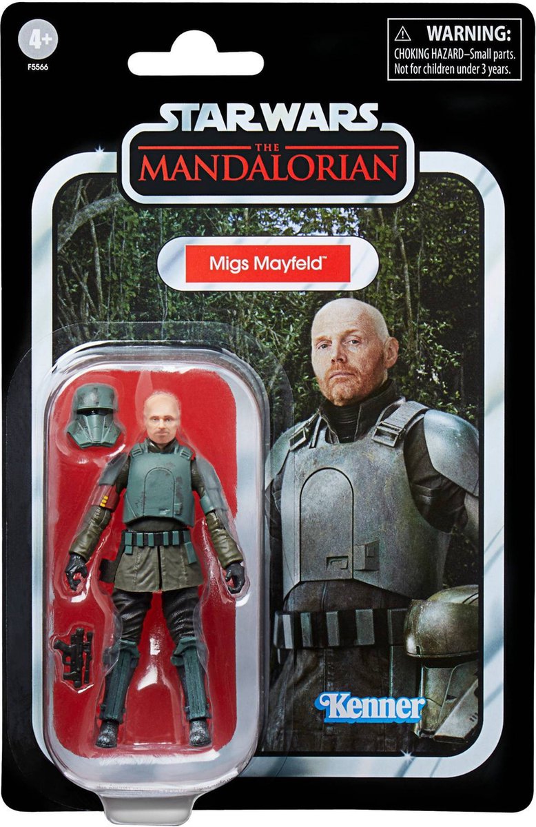 Hasbro Star Wars Actiefiguur Migs Mayfeld 10 cm The Mandalorian Vintage Collection 2022 Multicolours