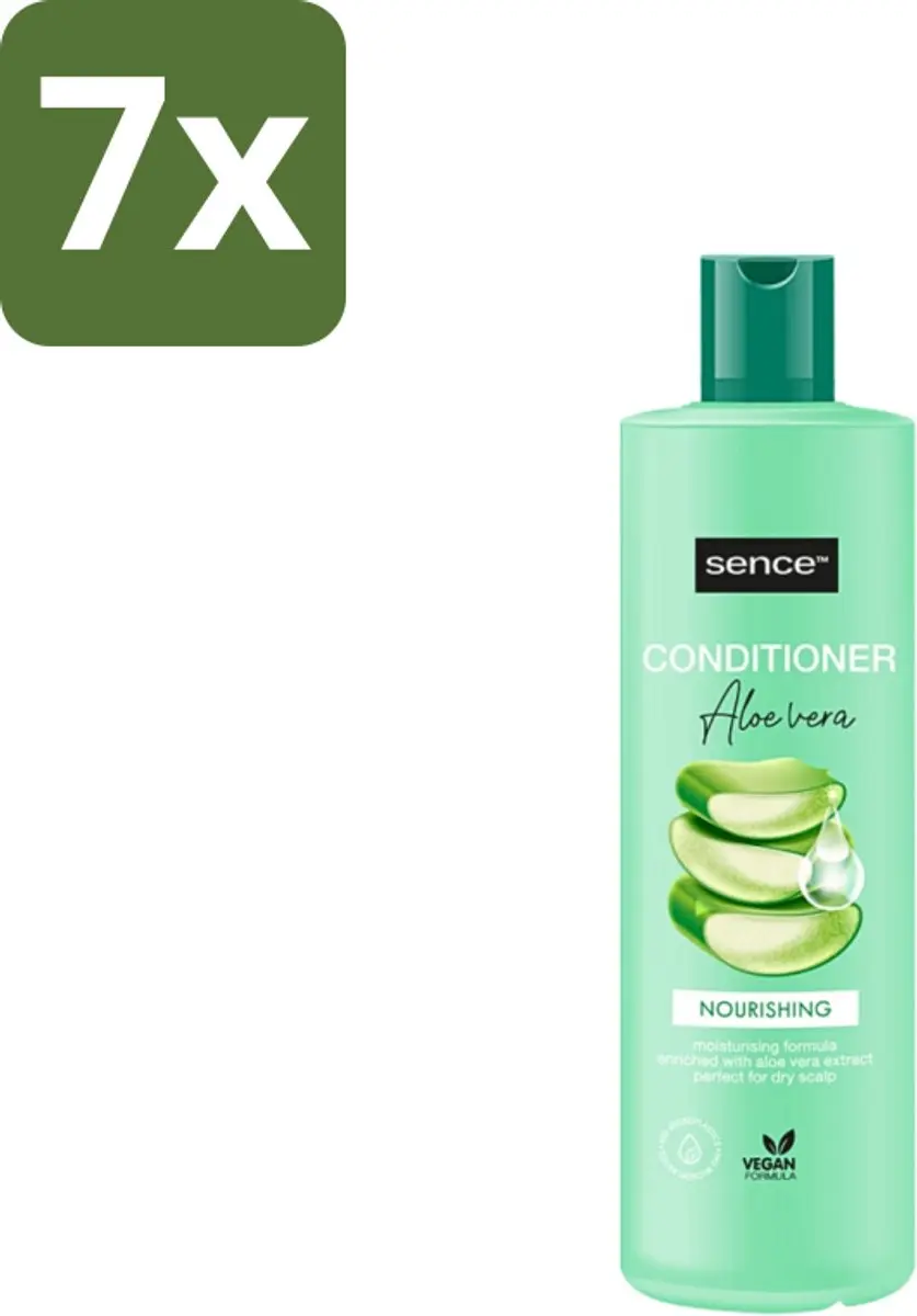 Sence Aloë Vera Shampoo 400ml - 7 Stuks