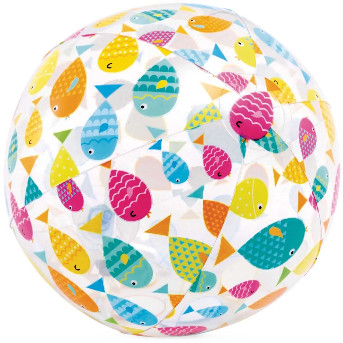 Intex Opblaasbare Strandbal Vrolijke Visjes 51cm
