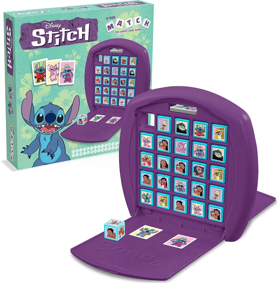 Winning Moves Top Trumps Match The Craze Cube Lilo & Stitch