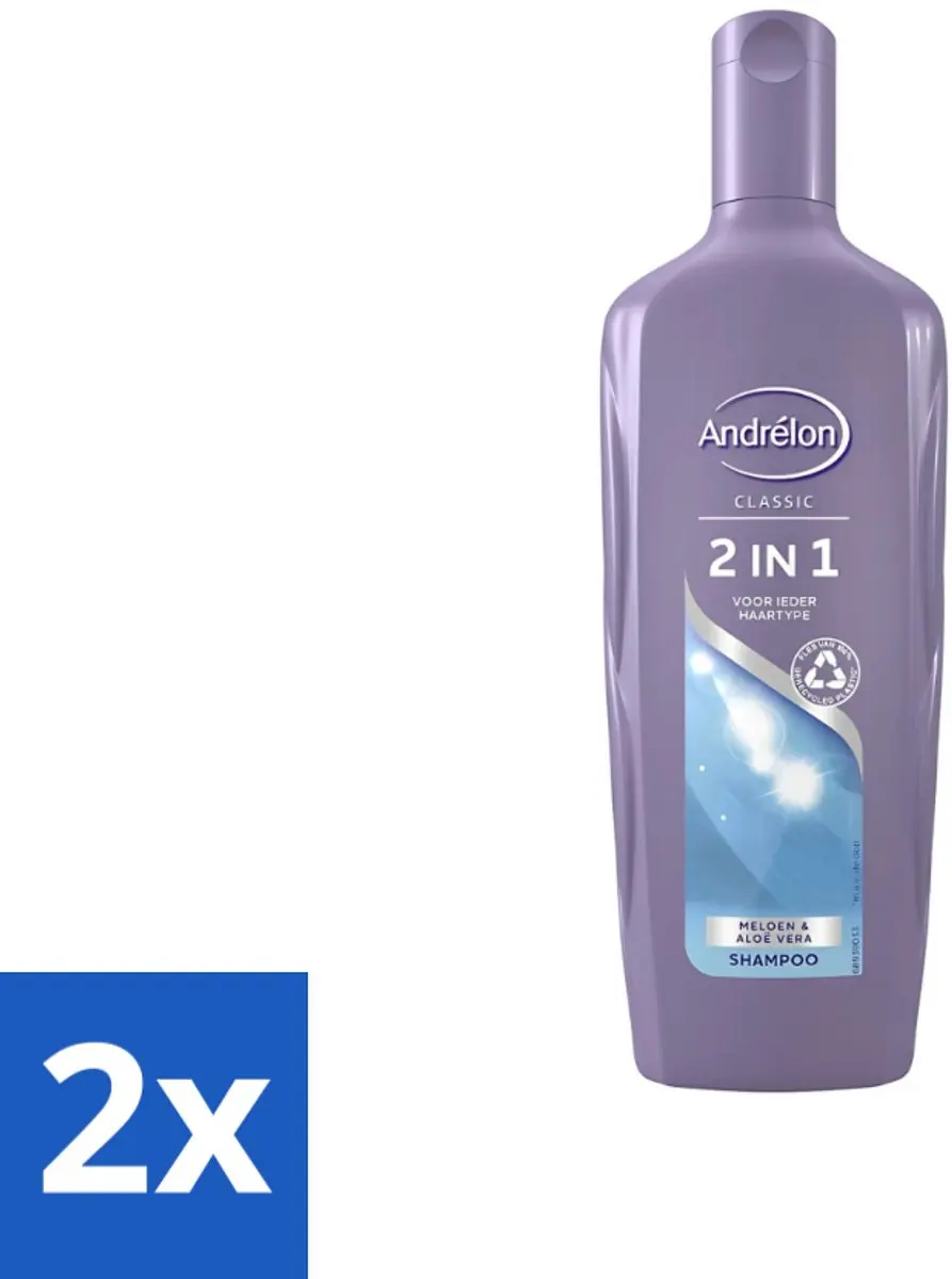 Andrélon 2-in-1 Shampoo Conditioner Meloen & Aloë Vera 600ml