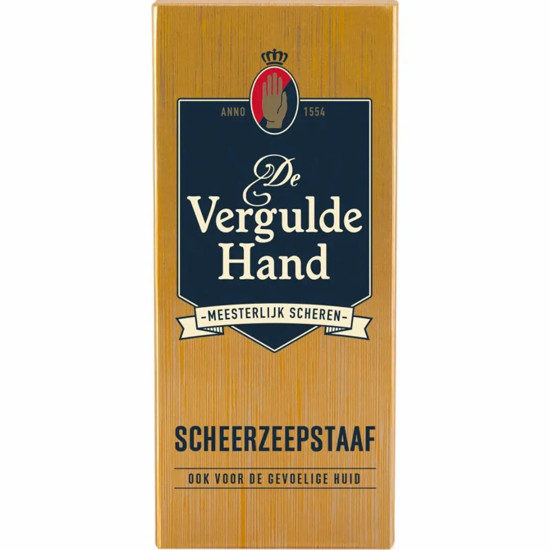 Vergulde Hand Scheerzeepstaaf 75g - 25 Stuks