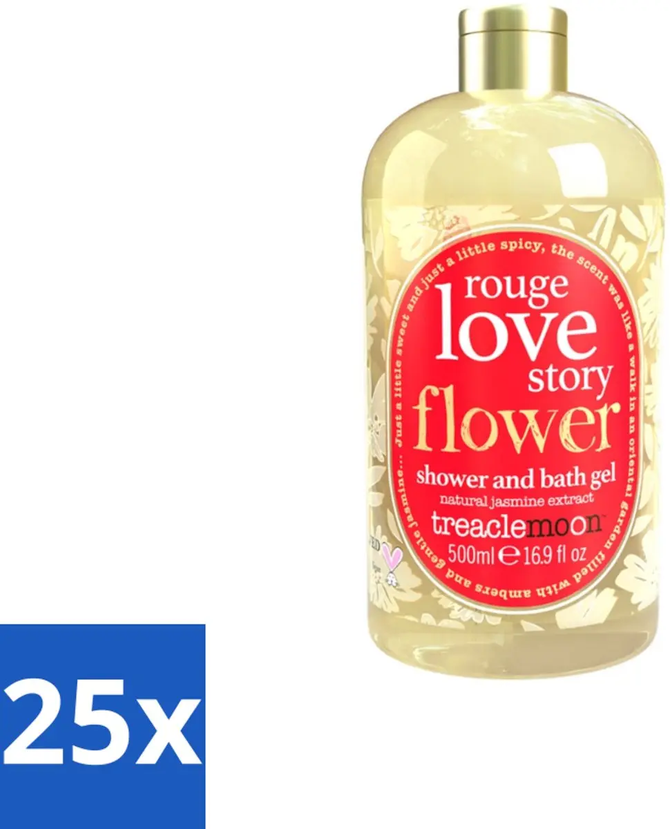 Treaclemoon Rouge Love Story Bad- & Douchegel 500ml