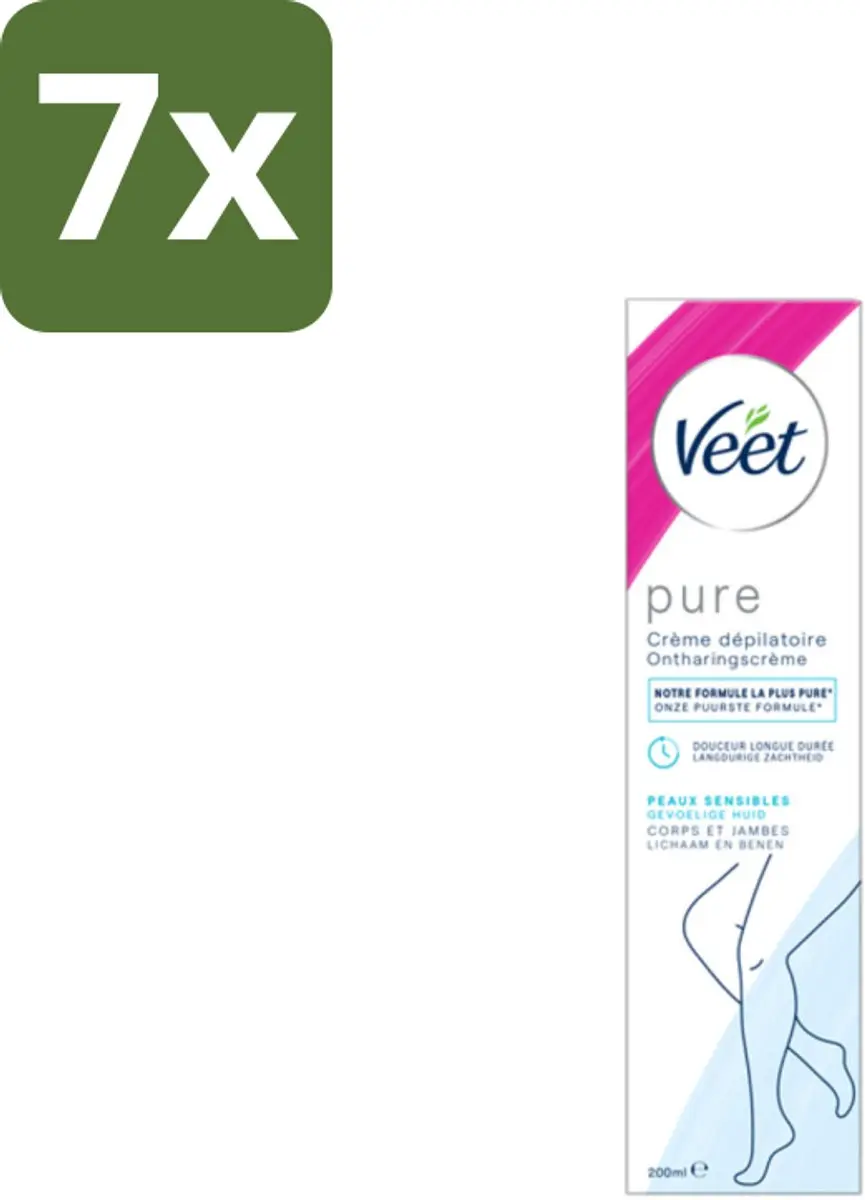 Veet Ontharingscrème Minima Gevoelige Huid 200 ml