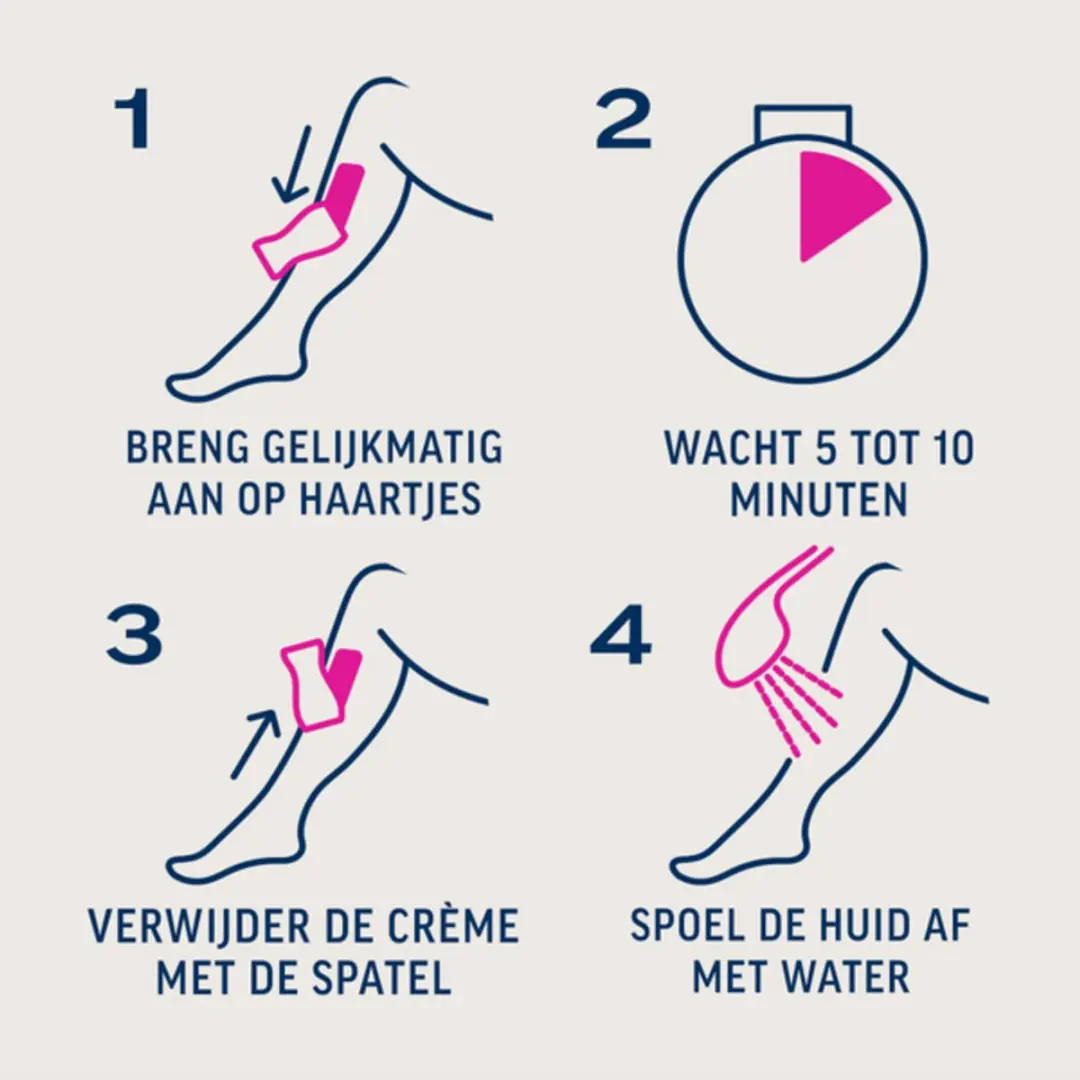 Veet Ontharingscrème Minima Gevoelige Huid 200ml - 7 Stuks