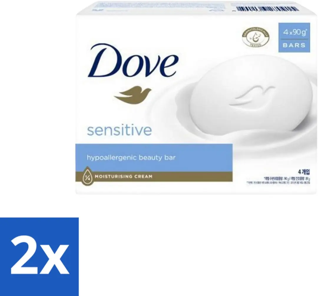 Dove Sensitive Zeep 4x90g