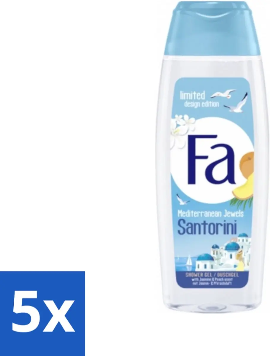 Fa Mediterranean Jewels Santorini Douchegel 1250ml