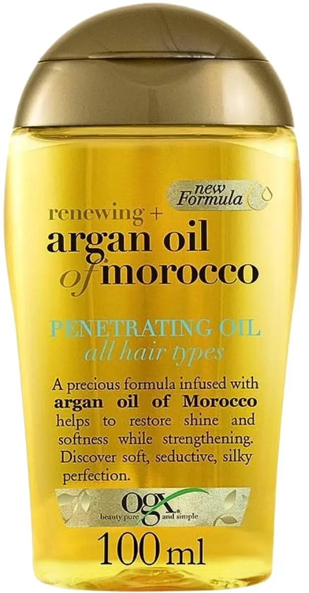 OGX Argan Oil of Morocco Haarolie 100ml - 3 Stuks