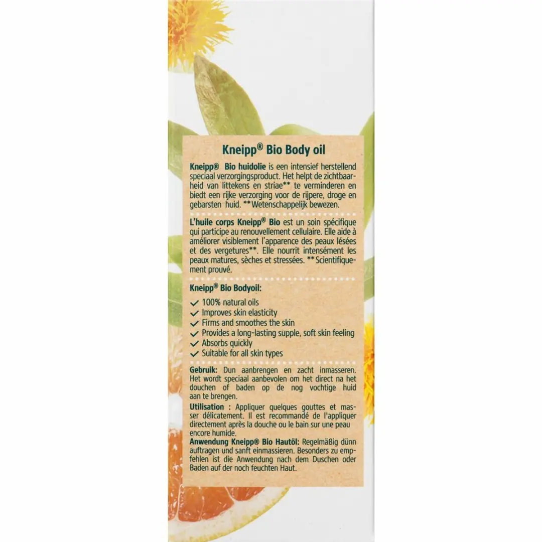 Kneipp Huidolie Bio - 100ml