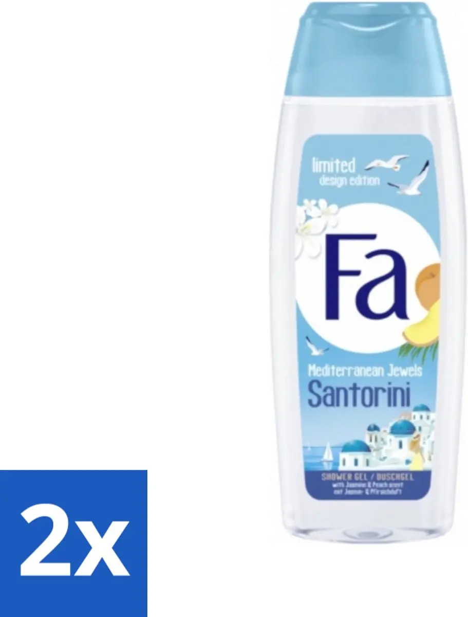 Fa Mediterranean Jewels Santorini Douchegel 250ml