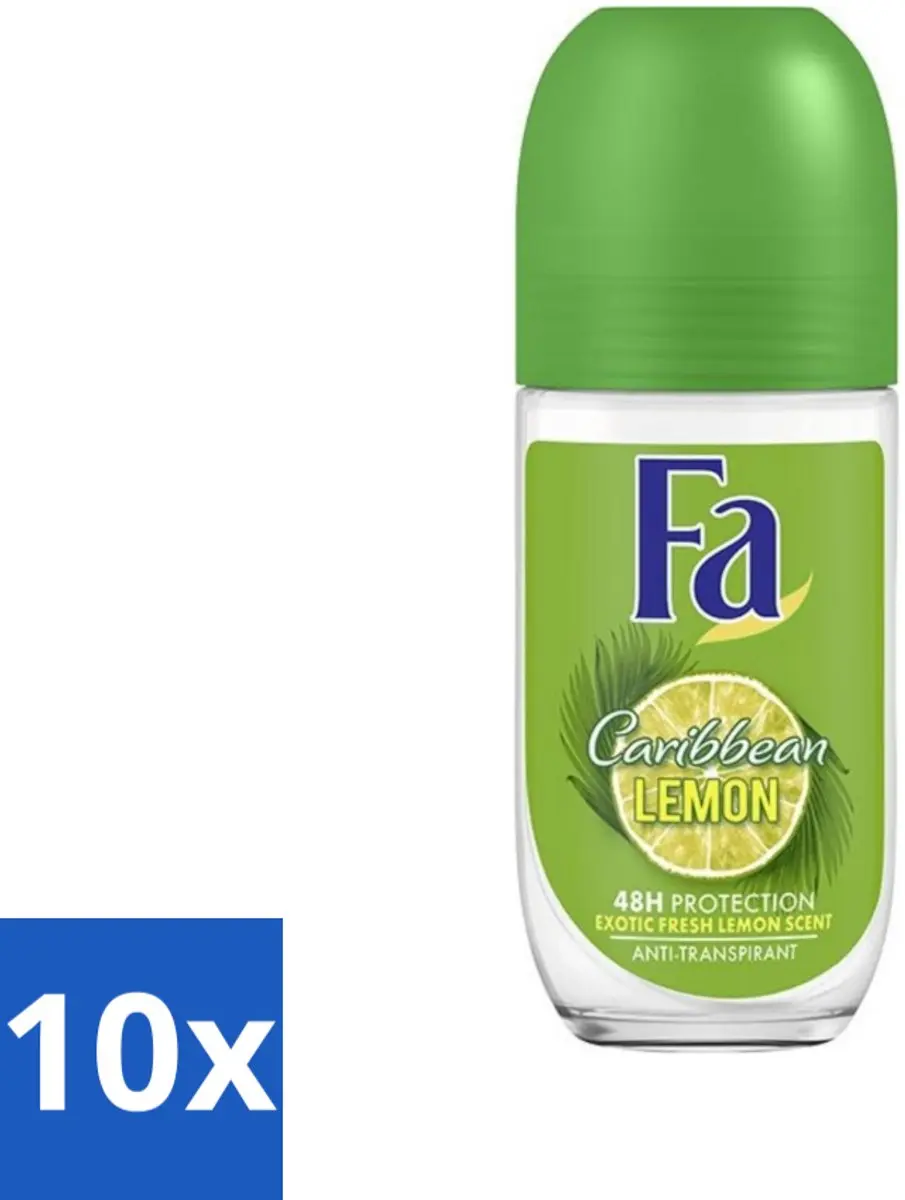 Fa Deodorant Roller Caribbean Lemon 50ml