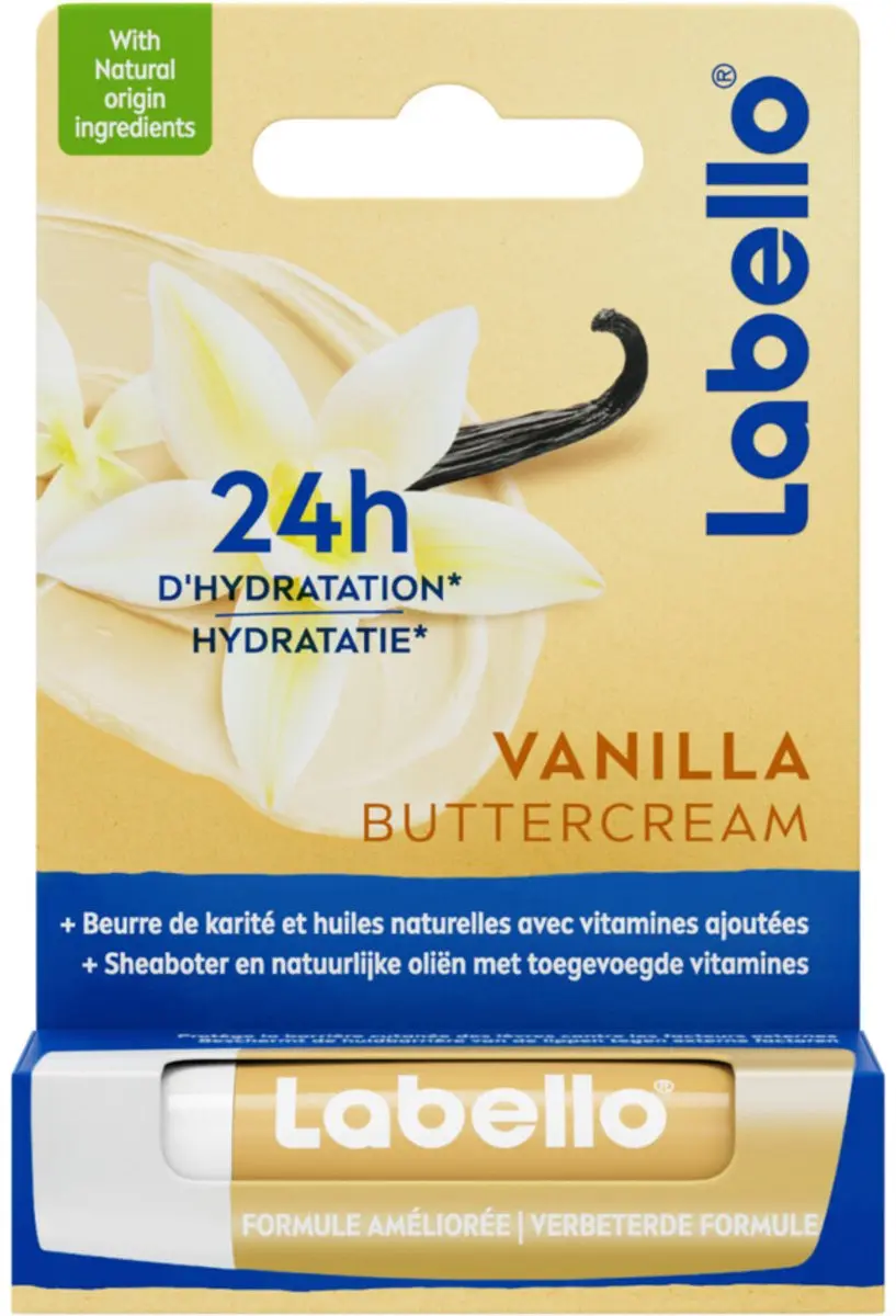 Labello Lippenbalsem Vanilla Buttercream 4.8g - 24 Stuks
