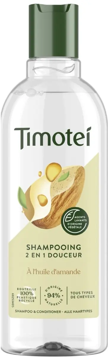 Timotei Amandelolie Shampoo 2-in-1 300ml - 7 Stuks