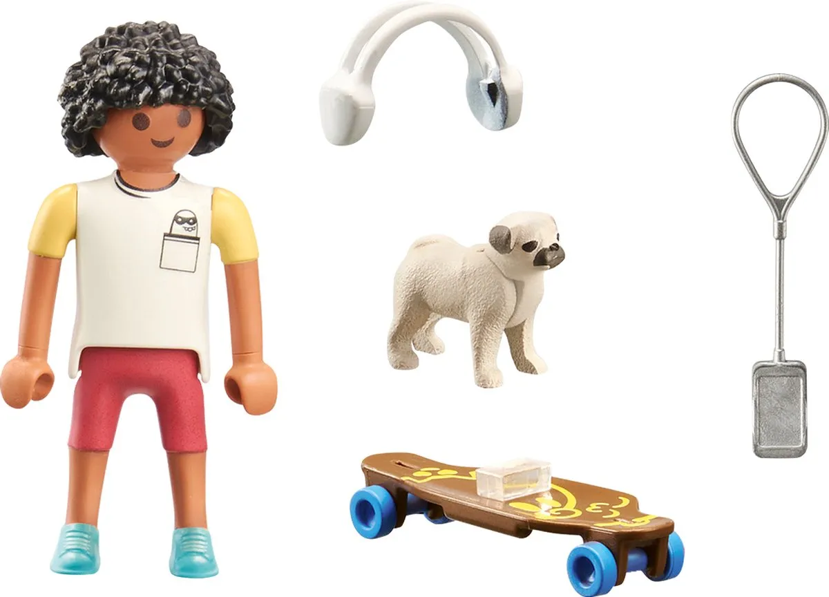 Playmobil My Life Jongen met Hond 71612