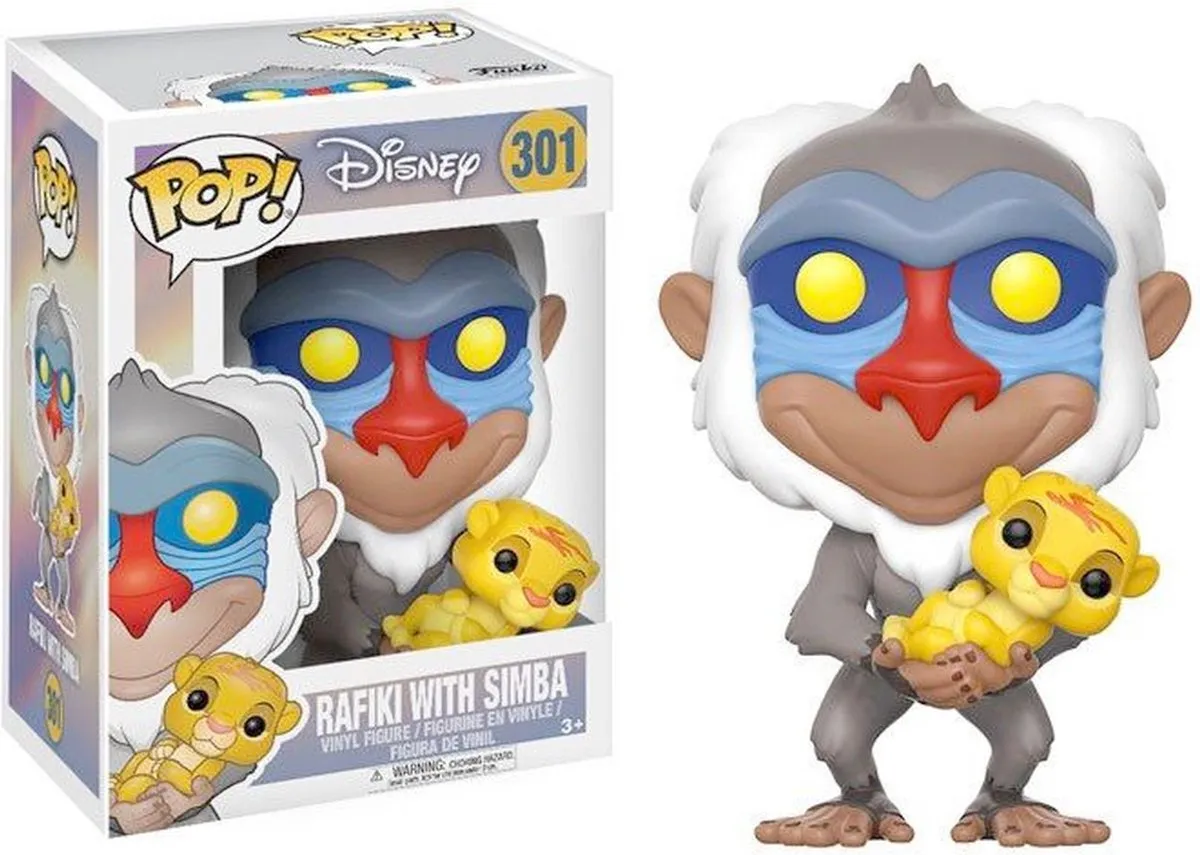 Funko Pop! Disney The Lion King Rafiki met Simba - 20095