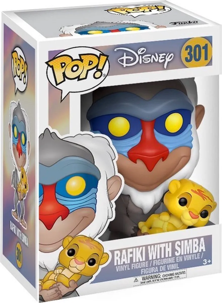 Funko Pop! Disney The Lion King Rafiki met Simba - 20095