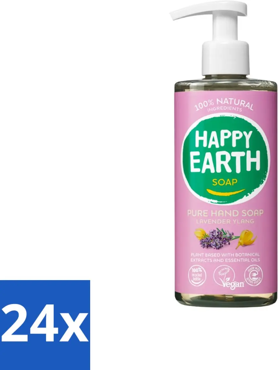 Happy Earth Handzeep Lavender Ylang 300ml