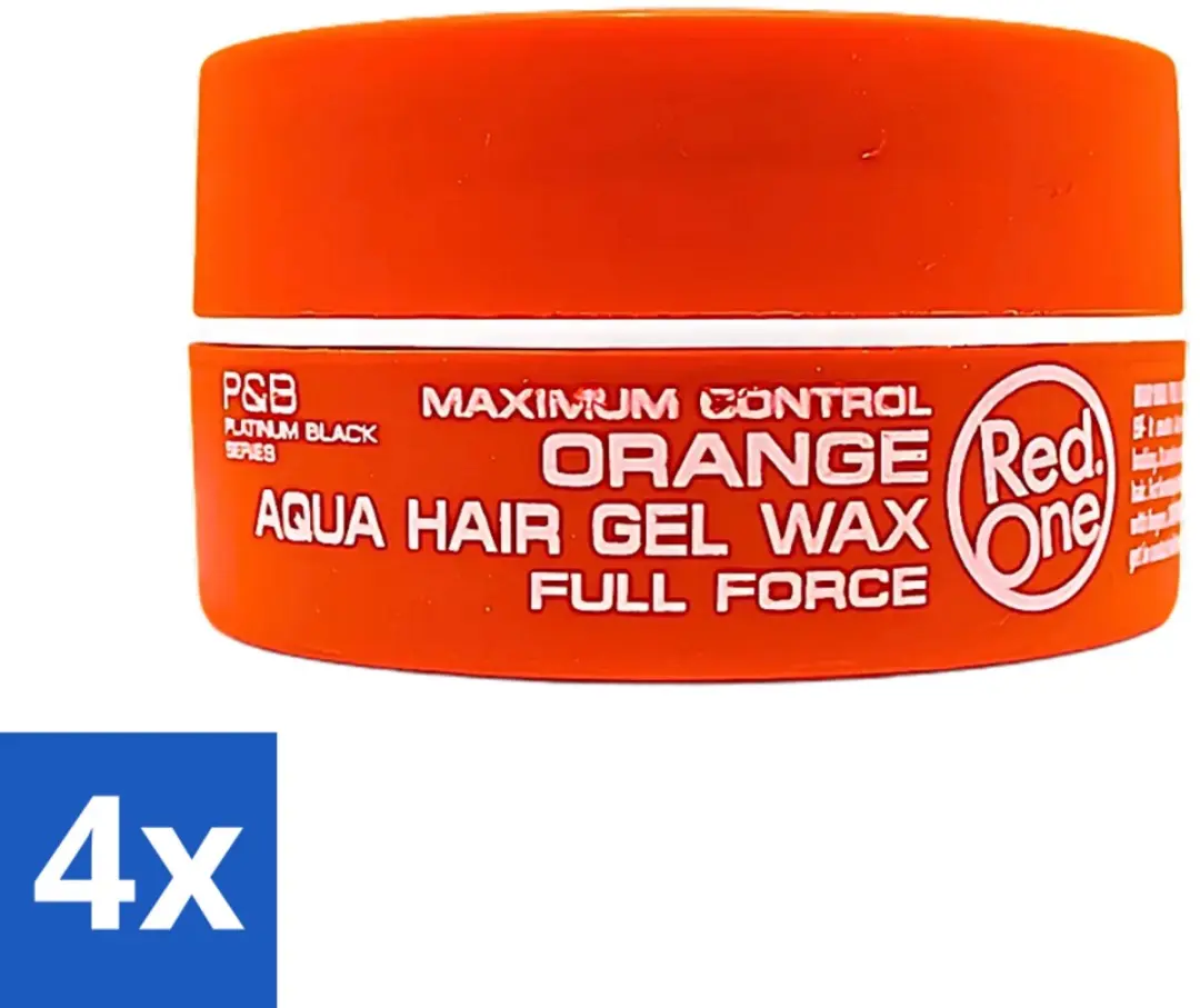 Red One Aqua Orange Haarwax