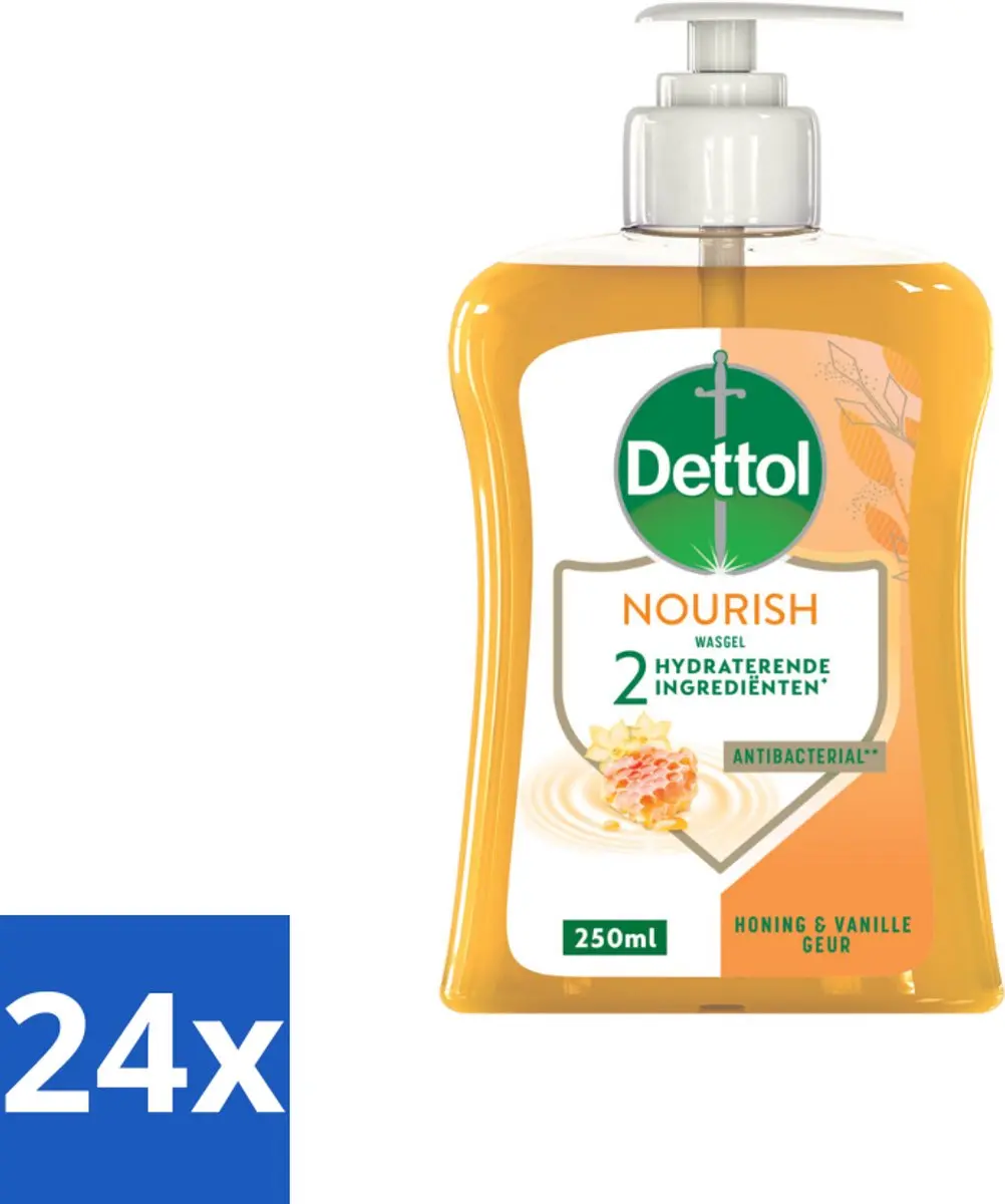 Dettol Nourish Honing & Vanille Handzeep 250ml