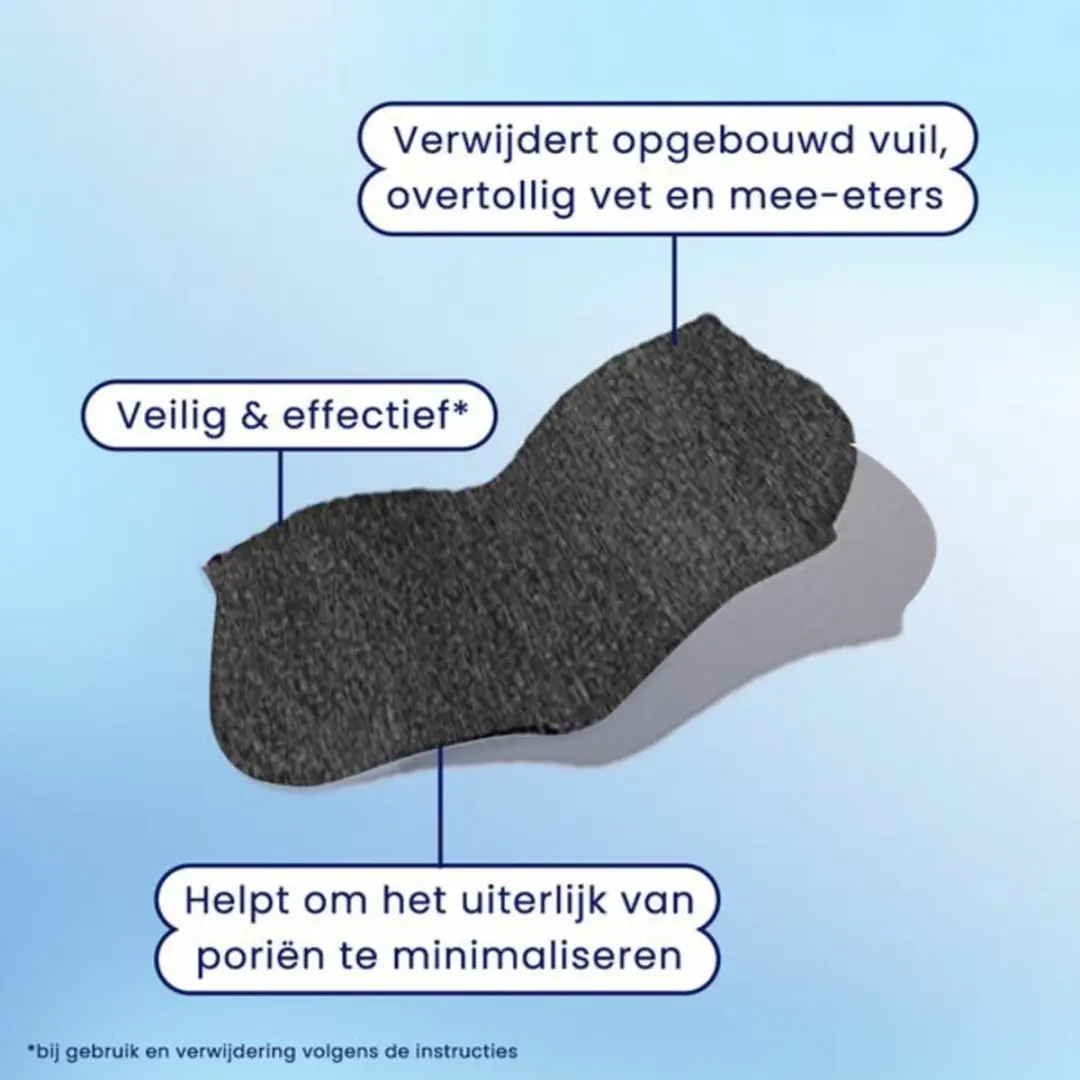 Bioré Houtskool Neusstrips Diepreinigend - 144 Stuks
