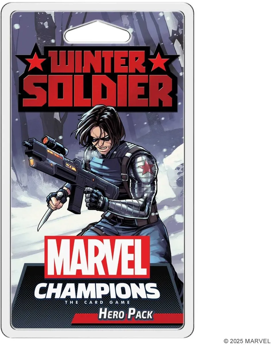 Asmodee Marvel Champions Winter Soldier Hero Pack - Kaartspeluitbreiding