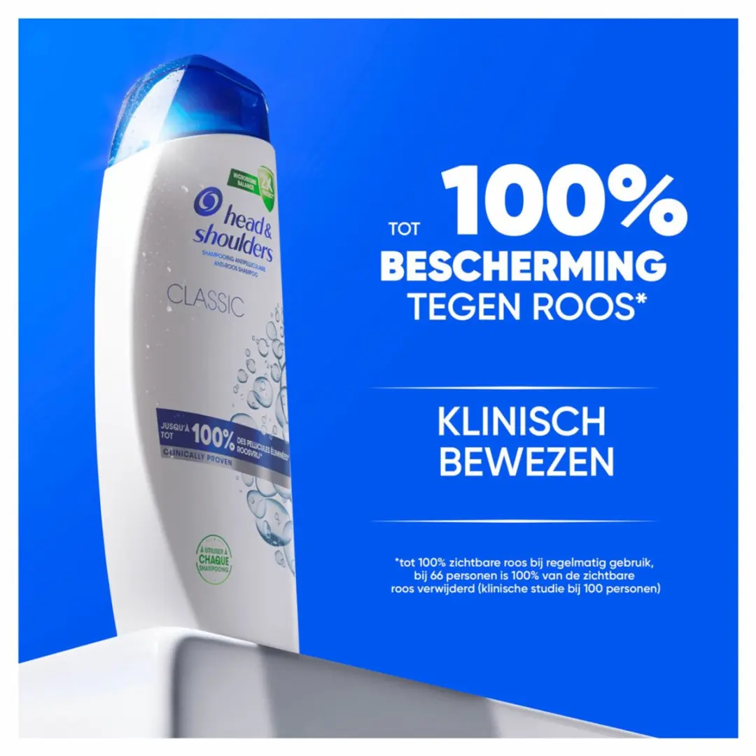 Head & Shoulders Classic Shampoo - 4x625ml