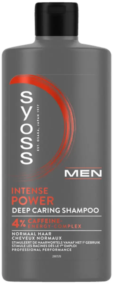 SYOSS Men Power Shampoo Cafeïne 440ml